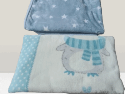2τμχ Βρεφικές κουβέρτες κούνιας