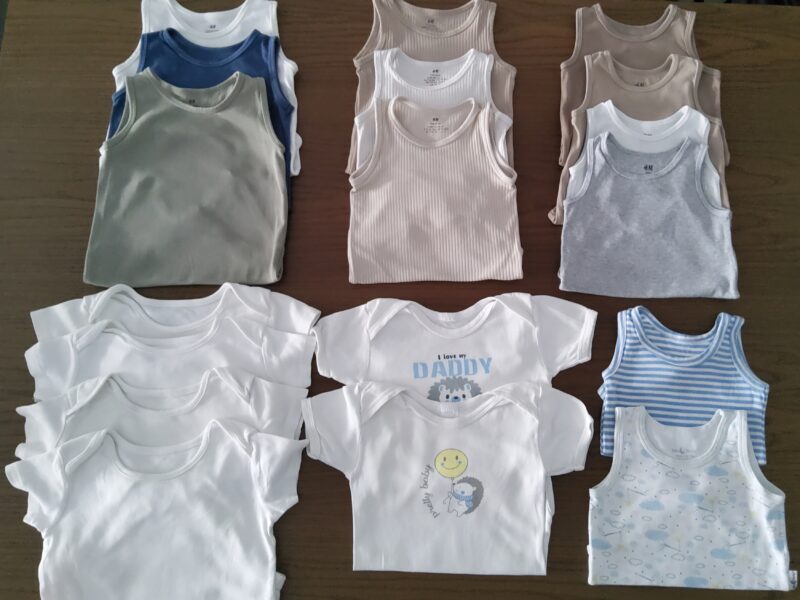 Βαμβακερά Κορμάκια 18τμχ