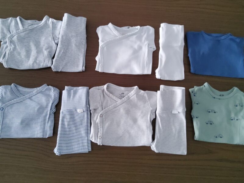 6 τμχ H&M Βαμβακερα Φορμάκια νεογέννητο