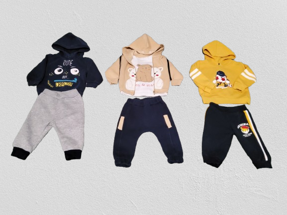 3 Σετ βρεφικές φόρμες