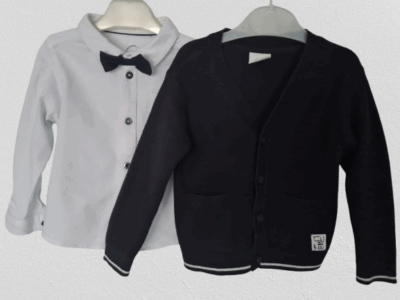 ΣΕΤ s.Oliver Ζακέτα και Πουκάμισο 9-12μ