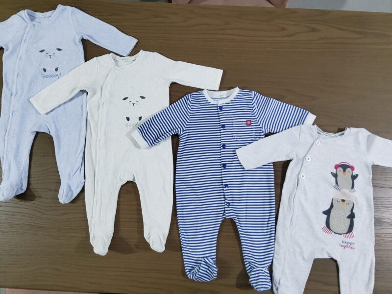 4τμχ Benetton φορμάκια 3-6μηνών