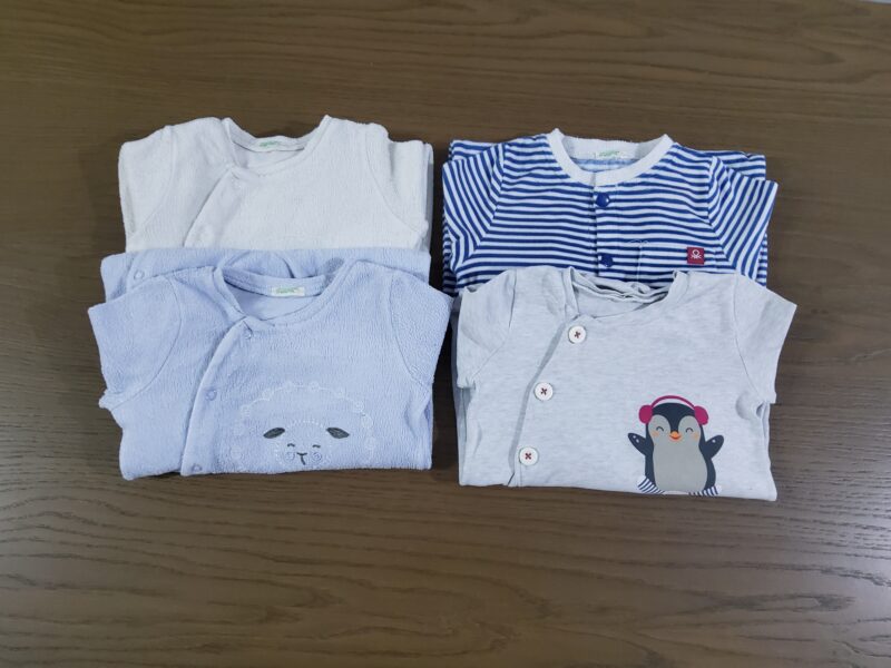 4τμχ Benetton φορμάκια 3-6μηνών