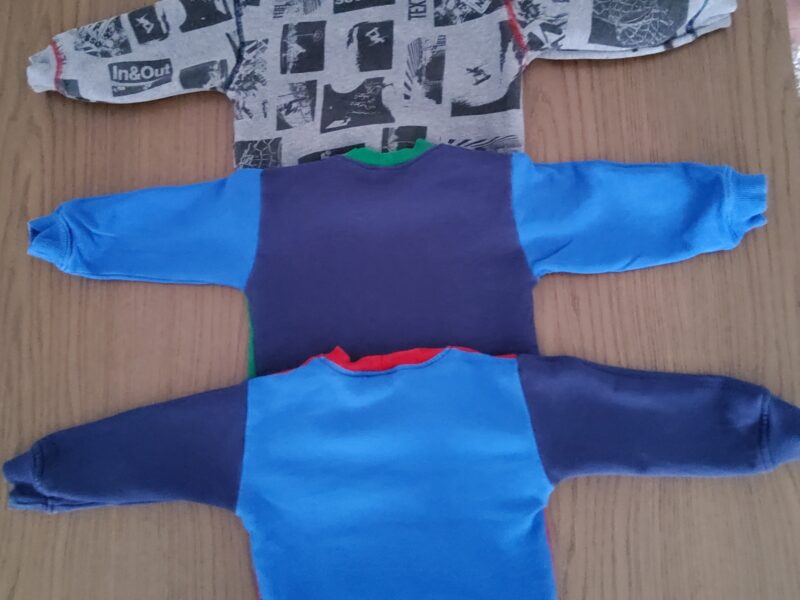 3 Benetton Μπλούζες Φούτερ 2-3ετών