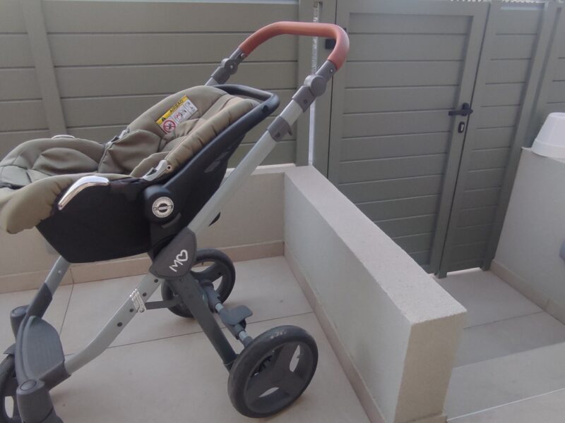 καρότσι 3 σε 1 baby active mommy