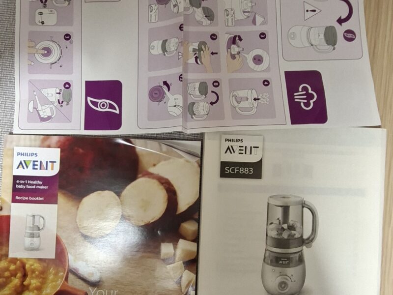 Βρεφικός ατμομάγειρας με μπλέντερ Philips Avent, SCF883/01